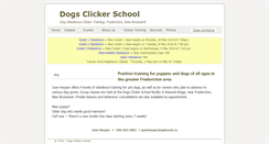 Desktop Screenshot of dogsclickerschool.com